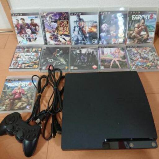 PlayStation 3＋ゲームソフト12本