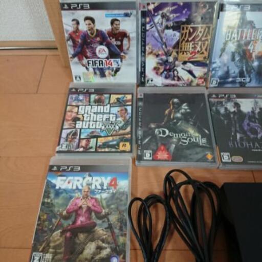 PlayStation 3＋ゲームソフト12本