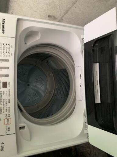 ※取引中、hisense洗濯機4.5kg