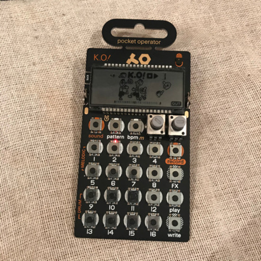 po-33 teenage engineering サンプラー