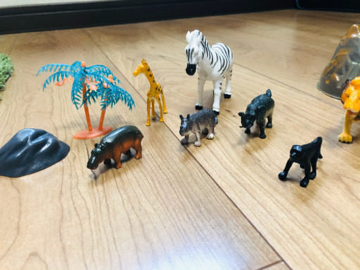 動物フィギュア テテちゃん 住ノ江のおもちゃの中古あげます 譲ります ジモティーで不用品の処分
