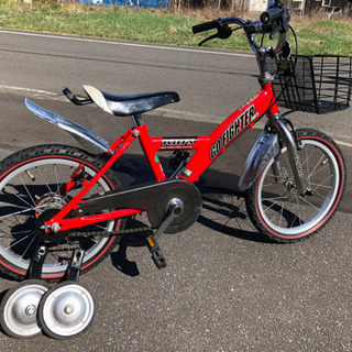 子供用自転車　16インチ 補助輪　ヘルメット