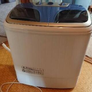 【お取引中】二槽式小型洗濯機