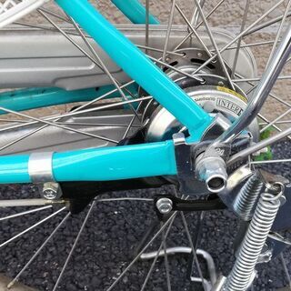 値下げしました 丸石サイクルふらっかーずcomo 子供乗せ自転車 前乗せ