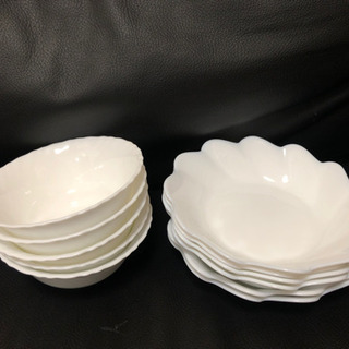 アルク社フランス製白いお皿　食器シリーズ　ボウル　小鉢　深皿