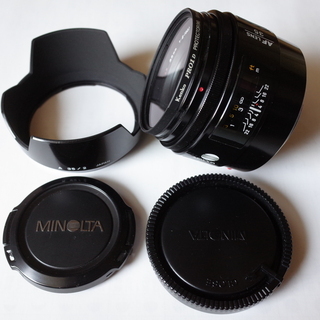 minolta AF35mm F2 純正フード付き (minol...