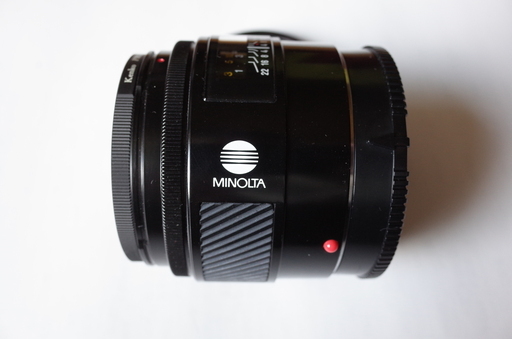 minolta AF35mm F2 純正フード付き (minoltaSONY Aマウント)