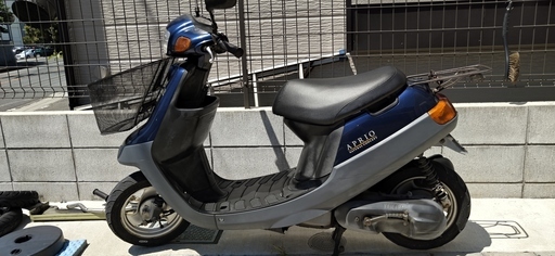 アプリオ 好調 不具合なし バッテリー・シート新品