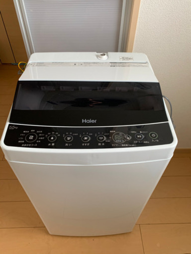 ハイアール 美品 2020年２月購入 Haier 洗濯機 JW-C55D