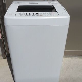 綺麗な全自動洗濯機 4.5kg 2017年製