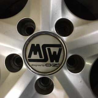 MSW by O.Z OZ Racing 社外ホイール 16インチ 4本 7J5HPCD112+48 VW 