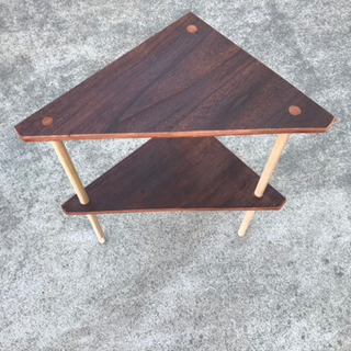 サイドテーブル 三角