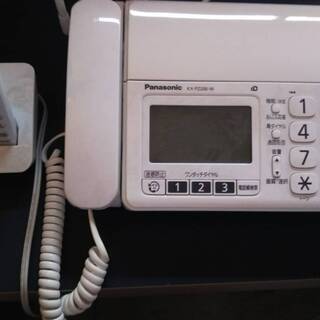 ファックス付電話機・子機 Panasonic KX-P2200-W