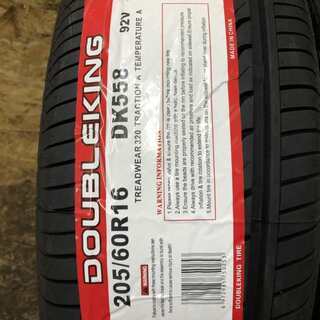 DOUBLEKING DK558 205/60R16 16インチ 夏タイヤ 4本 2020年製 新品 ヴォクシー ステップワゴン等 (VTP96) クレジットカード QR決済可能