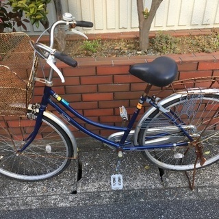 (chariyoshy 出品)26インチ自転車　ブルー