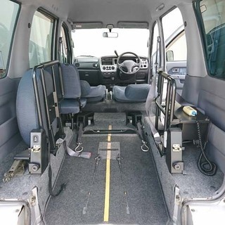 成約済み 走行km 福祉車両スローパー アトレーワゴン 4wd 車検2年付 ４人乗り オートマ キーレス リモコン かえるくん 泉中央のアトレーワゴンの中古車 ジモティー