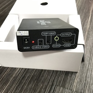 アナログ→HDMI変換器]アップスキャンコンバータ！希少です！