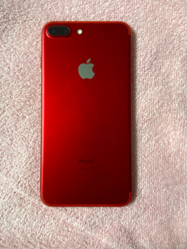 【取引終了】iPhone 7 Plus Red 128 GB SIMフリー