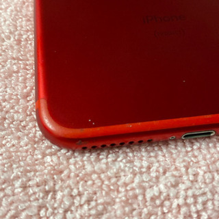 取引終了】iPhone 7 Plus Red 128 GB SIMフリー