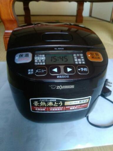 決まりました。沢山のお問い合わせありがとうございました。ZOJIRUSHIマイコンジャー炊飯器16年製