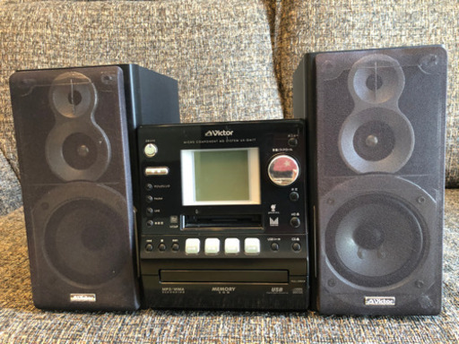 ※お引き取り先決まりました。ビクターミニコンポ UX-GM77  3wayスピーカー