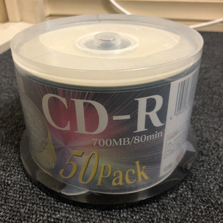 【残り6個】CD-R 50枚入り 新品未開封品
