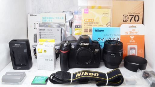 宅配便配送 Nikon D70 Wi-Fi転送 カメラ デジタルカメラ