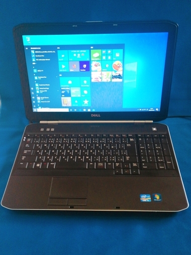 美品【Core i5】大画面Win10マシン Latitude E5520 4-8G/320G