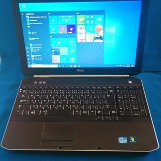美品【Core i5】大画面Win10マシン Latitude E5520 4-8G/320G 美品【Core i5】大画面Win10マシン Latitude E5520 4-8G/320G