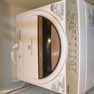全3色/黒/赤/ベージュ TOSHIBA 東芝 洗濯機 AW-7G5 7kg 家電 F316