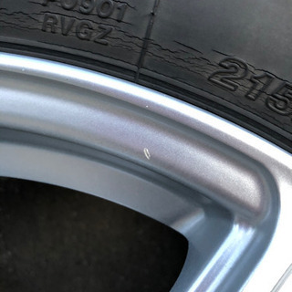 ホイール美品♪ 215/60 17R スタッド用にどうですか?♪ - 車のパーツ