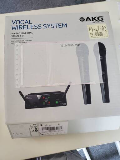 【値下げしました】AKG WMS40 PRO MINI2 VOCAL SET DUAL