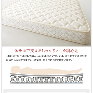 ガス圧式跳ね上げ収納ベッド 【Gransta】グランスタ【マルチラススーパースプリング付き】収納機能付き コンセント付き  セミダブル