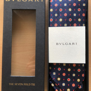 【新品未使用】ブルガリのネクタイ