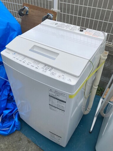 激安 TOSHIBA 東芝 AW-7D7 ZABOON 2019年製 全自動洗濯機 7kg