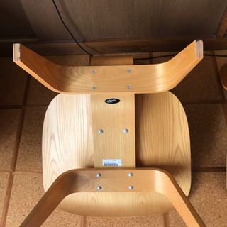 ハーマンミラー　イームズ　プライウッドダイニングチェア２脚