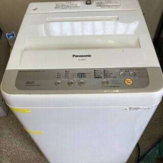 値下げ Panasonic ６kg ビックウェーブ洗浄 抗菌加工ビッグフィルター ...