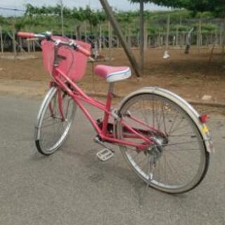 24インチ女の子自転車 (田中) 甲斐住吉のその他の中古あげます・譲り 