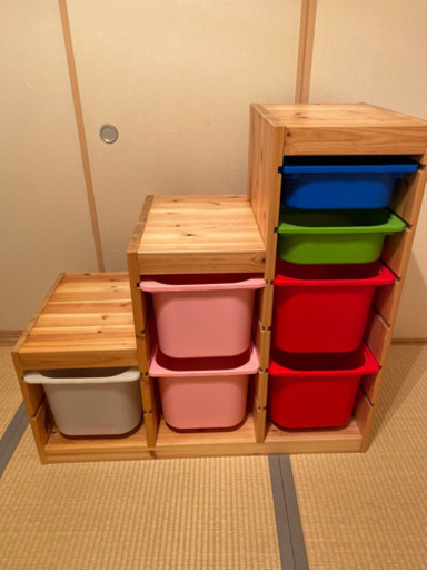 IKEA トロファスト　収納BOX付き　お引き渡し先、決まりました。