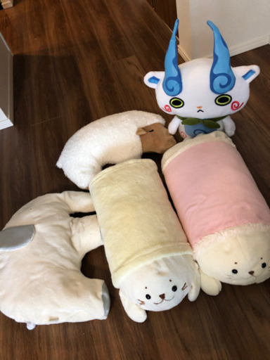 こまさんしろたんクッションなど全5つ トシスケ 世田谷のその他の中古あげます 譲ります ジモティーで不用品の処分