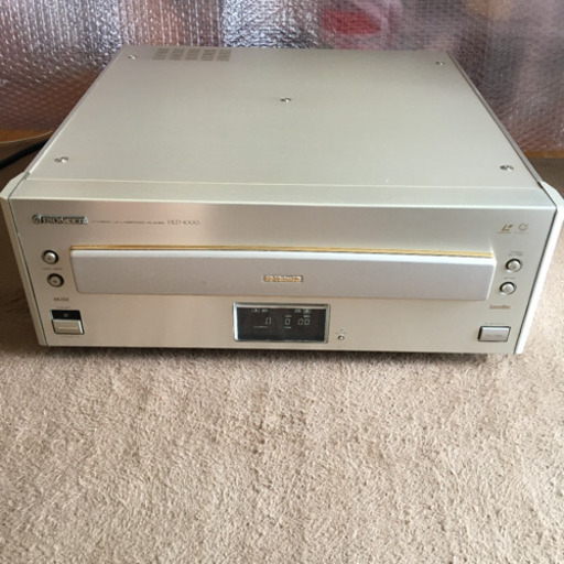 パイオニア⭐︎ハイビジョンHLD-1000（MUSE/NTSC）レーザーディスク　プレイヤー