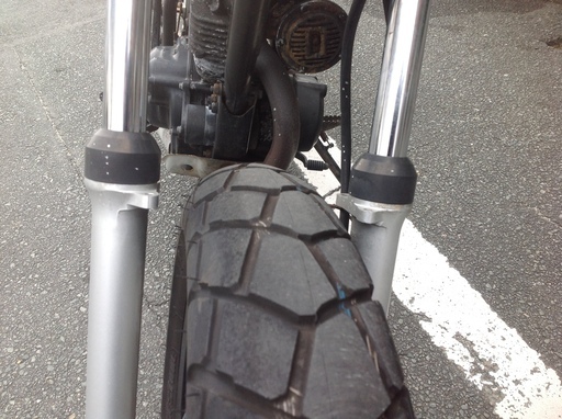 TW200 DG07J フロントディスクブレーキ エンジン始動OK TW200 DG07J フロントディスクブレーキ エンジン始動OK