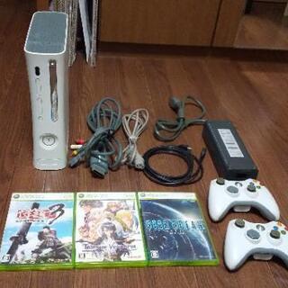 【ネット決済・配送可】Xbox360本体とコントローラー