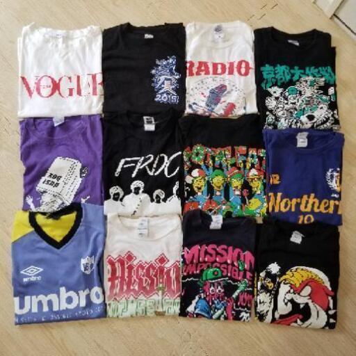 バンド Tシャツ たくさん フェス Tシャツ 夏フェス かほ 西長堀のtシャツ メンズ の中古 古着あげます 譲ります ジモティーで不用品の処分