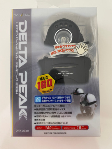 ヘルメットLEDヘッドライト新品