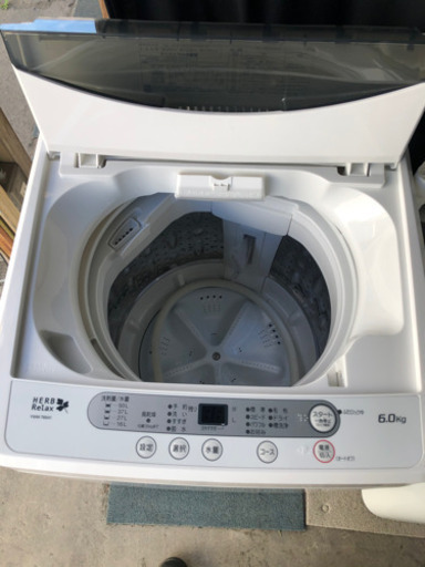 全自動洗濯機　ヤマダ電機　2017年　6kg