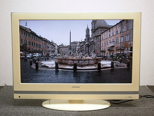 【F-05】 日立 26インチ 液晶テレビ  Wooo L26-H05 ホワイト