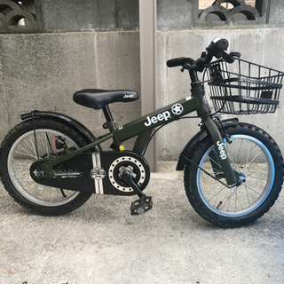 自転車（Jeep 深緑色）