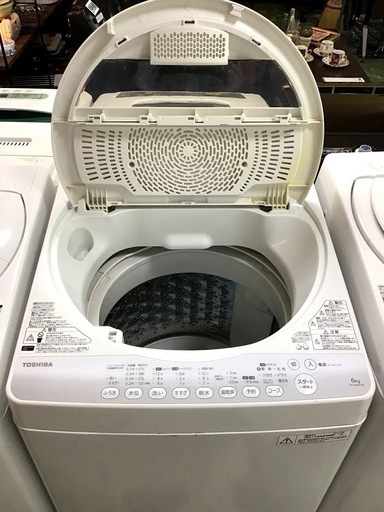 【送料無料・設置無料サービス有り】洗濯機 TOSHIBA AW-60GM 中古