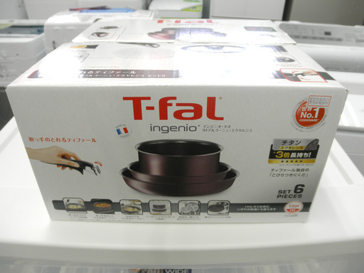 新品 ティファール インジニオ・ネオ IH ブルゴーニュ エクセレンス セット6 L66691 T-fal IH対応 フライパンセット　西岡店